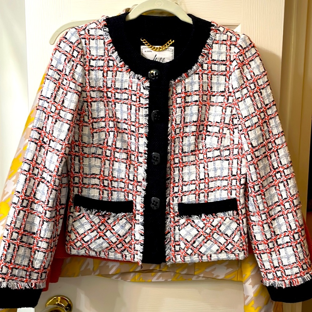 Milly Tweed Pattern Jacket - image 4